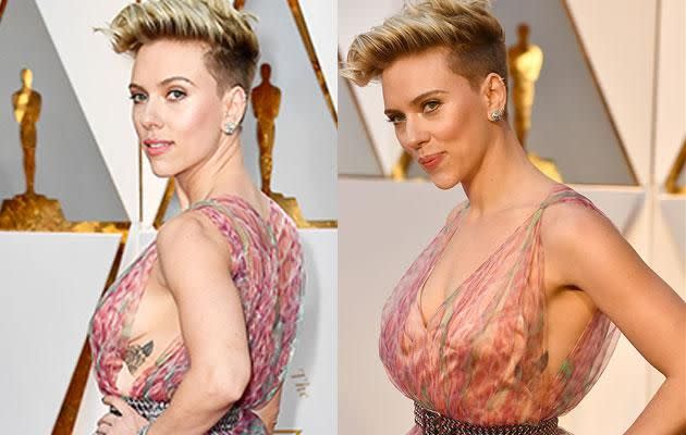 Oscars near miss wardrobe malfunctions