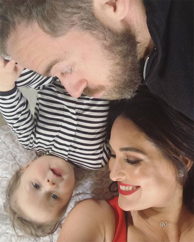 Matteo Chigvintsev, Nikki Bella, Artem Chigvintsev