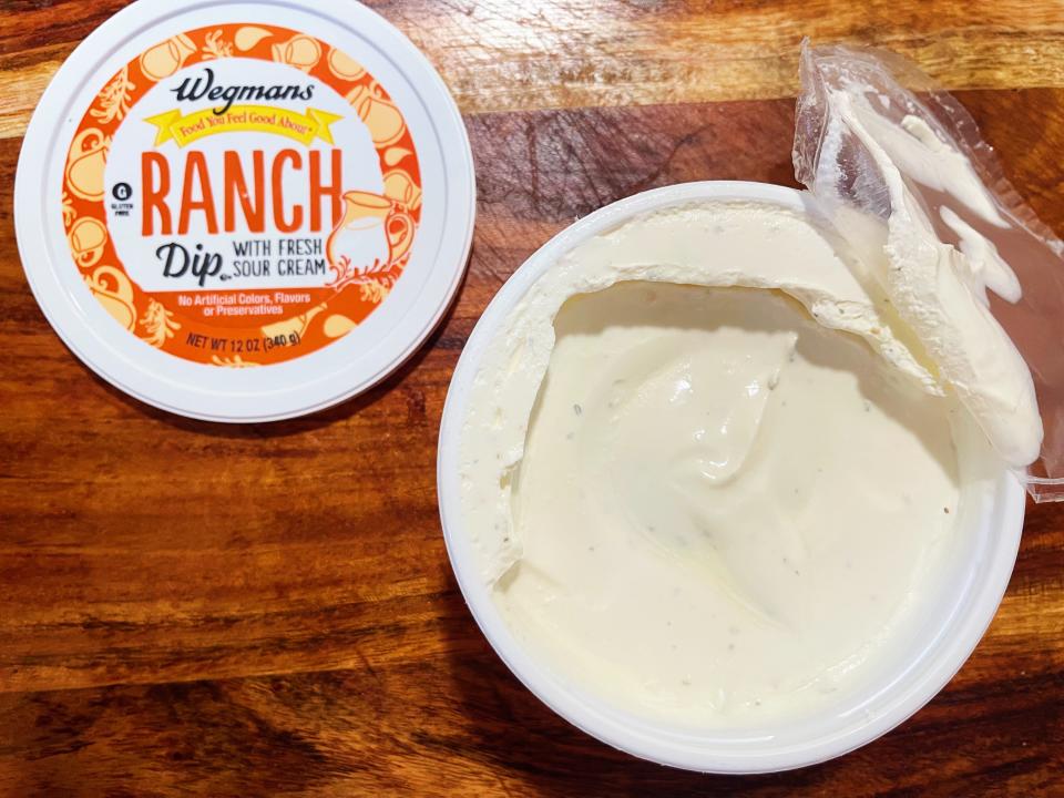 wegmans ranch dip