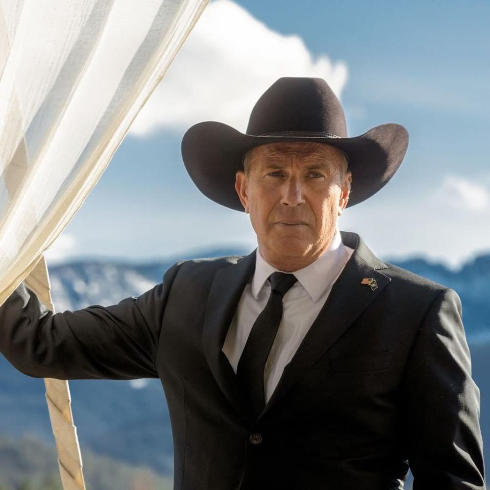 Kevin Costner plays John Dutton in Yellowstone