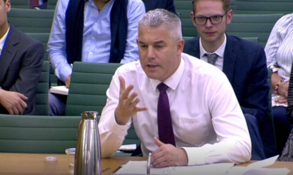 The Brexit secretary, Stephen Barclay