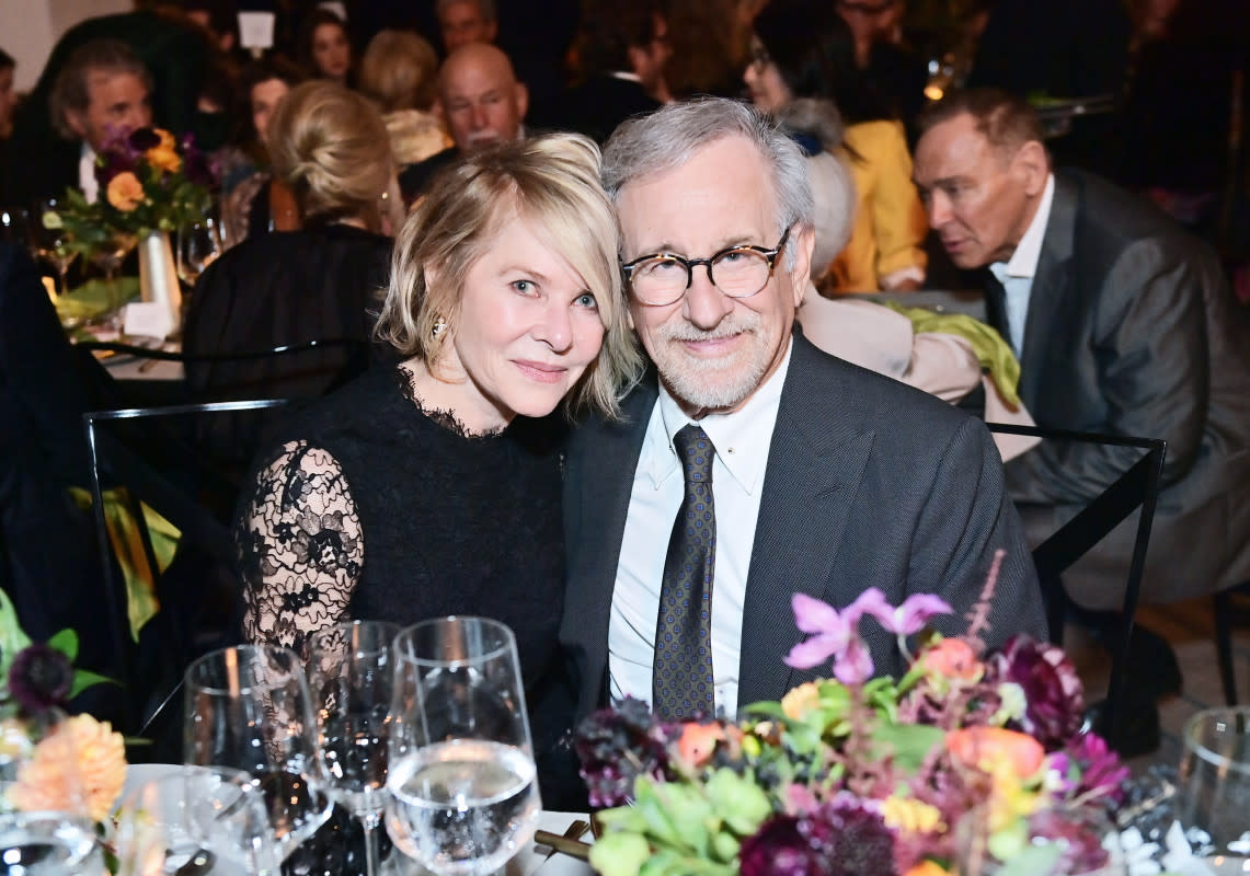 Kate Capshaw and Steven Spielberg attend Hammer Museum's 18th Annual Gala in the Garden in 2022.<p>Stefanie Keenan/Getty Images</p>