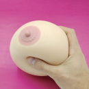 <p>Questa morbida palla a forma di tetta allevia lo stress schiacciandola ma non solo: ricorda il seno materno, dando così immediatamente un inconscio comfort uterino. Prezzo: 9,90 euro su dottorgadget.it </p>