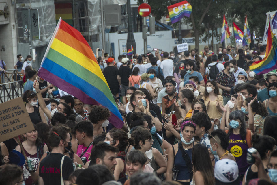 Manifestaciones del Orgullo en España. (Photo by Alberto Sibaja/Pacific Press/LightRocket via Getty Images)