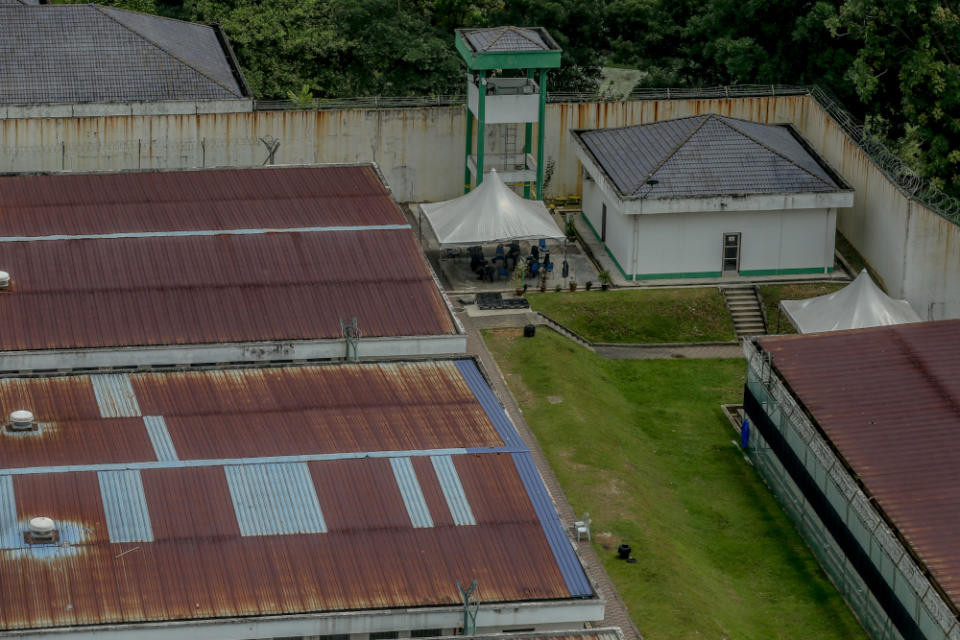 A general view of the Immigration Detention Centre at Bukit Jalil May 25, 2020. — Picture by Firdaus Latif