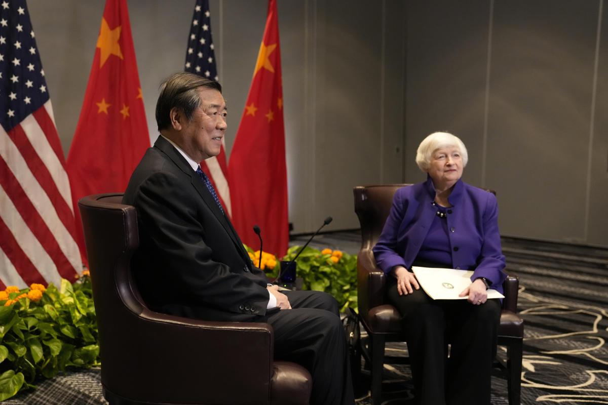 Yellen says her talks with Chinese finance chief laid groundwork for Biden’s meeting with Xi