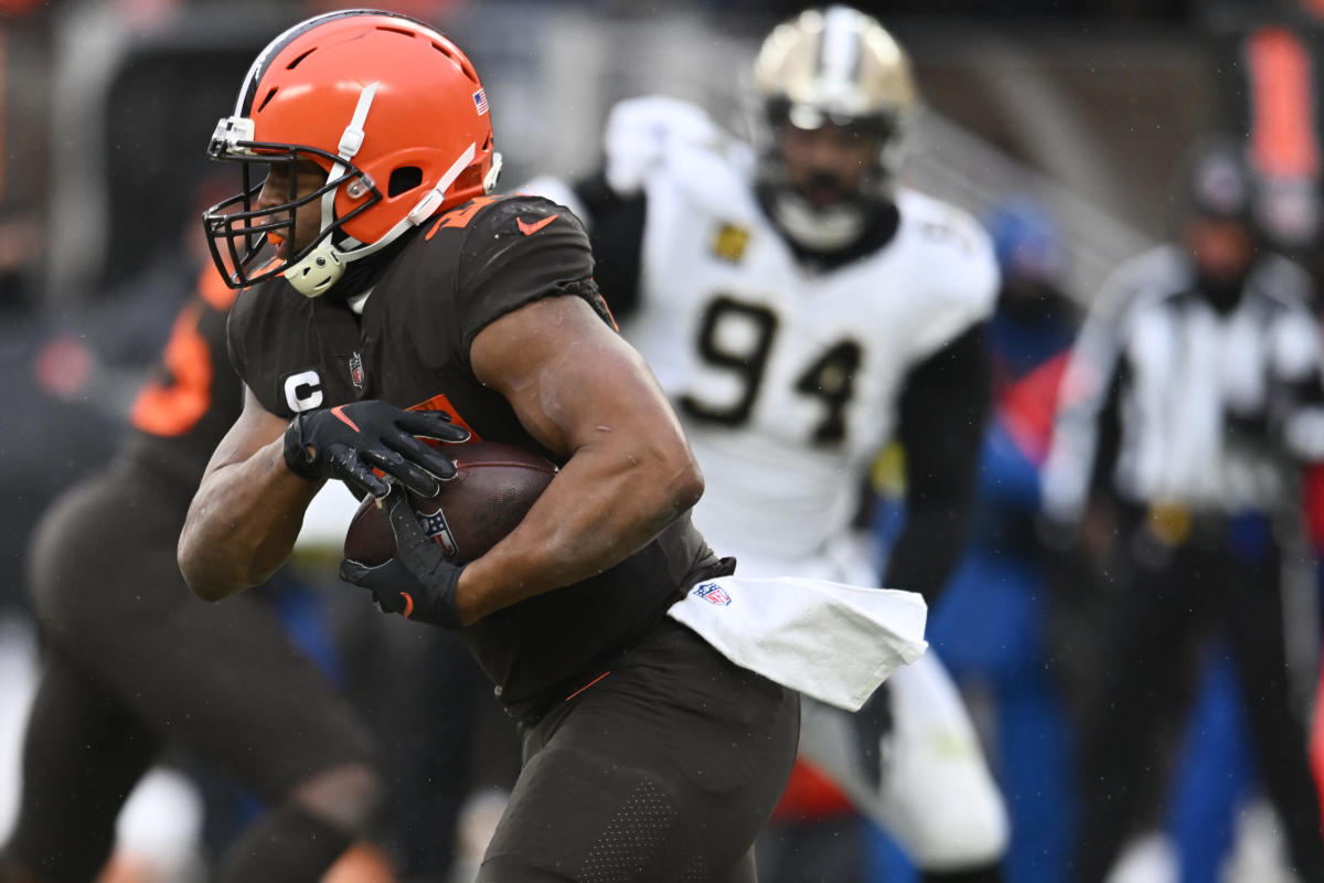 Browns Nick Chubb is PFFs highest graded player from 2018 draft