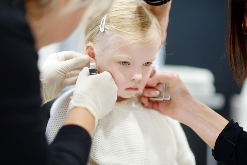 The subject of piercing your child’s ears has caused controversy in the past [Photo: Getty]