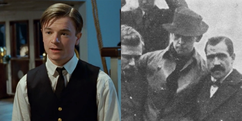 <p>Harold Bride, played by Craig Kelly, was the junior wireless operator on board <em>Titanic. </em>He did survive the sinking and testified during the Senate inquiry about it. </p>