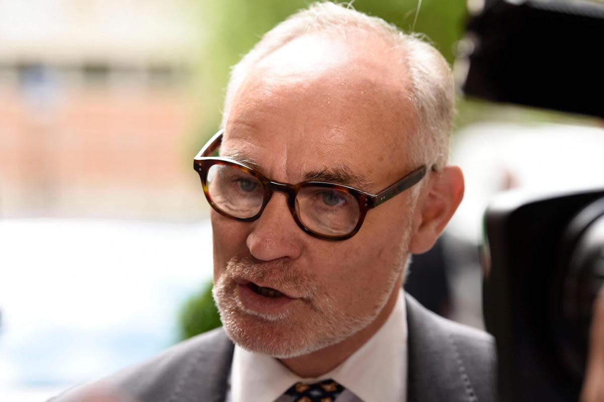 Crispin Blunt was previously arrested on suspicion of rape