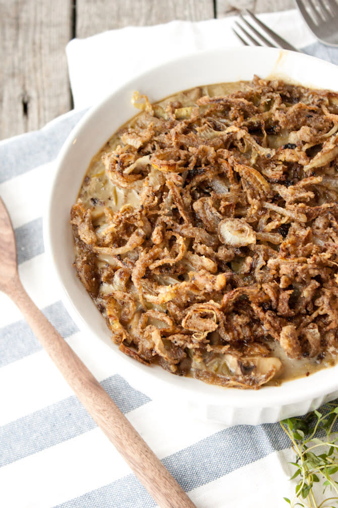 Gluten-Free Green Bean Casserole recipe (Simple Roots Wellness)