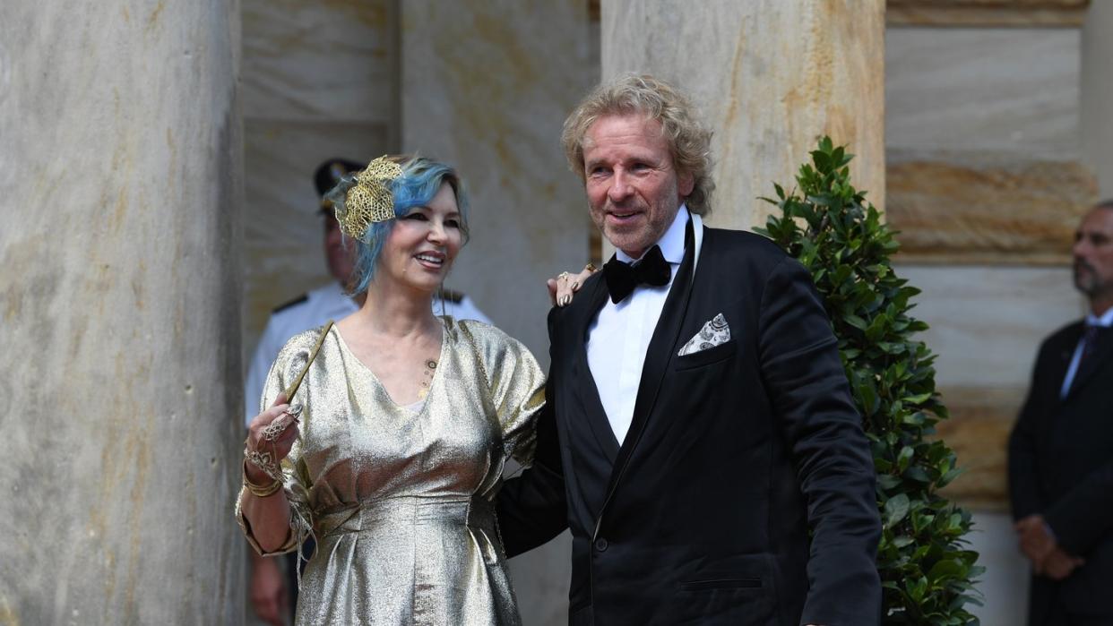 Thomas Gottschalk und seine Frau Thea gehen getrennte Wege. Foto: Matthias Balk