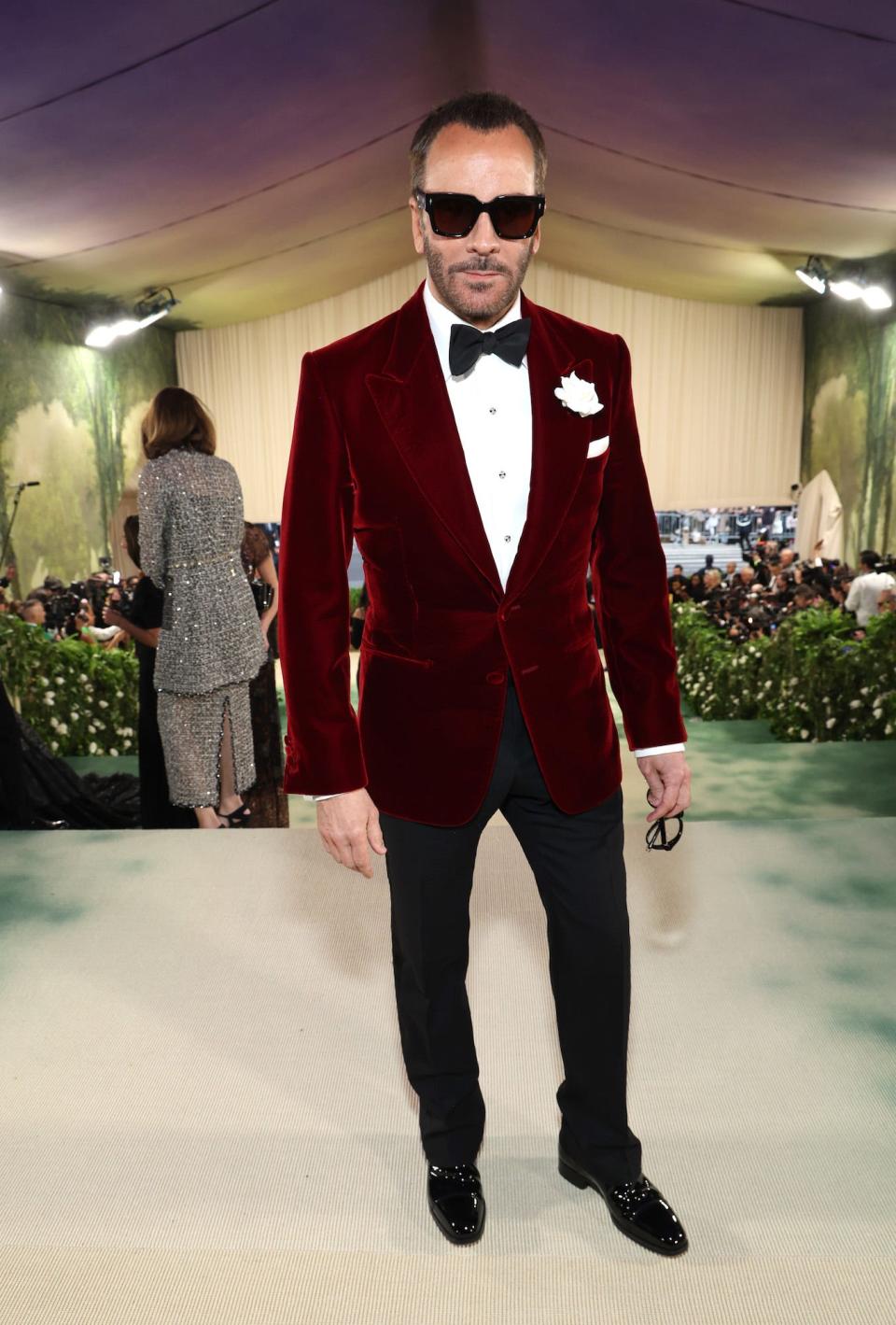 Tom Ford attends the 2024 Met Gala.