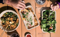 <p>Readers applauded Angelenos for always staying on trend, ranking them for being fashionable, hip and head-turningly hot. These days, the ahead-of-the-curve gourmands are eating in Chinatown, which is seeing a revival thanks to the rice bowls at <a rel="nofollow noopener" href="http://eatchego.com/" target="_blank" data-ylk="slk:Chego;elm:context_link;itc:0;sec:content-canvas" class="link ">Chego</a>, the noodles at <a rel="nofollow noopener" href="http://www.ramenchamp.com/" target="_blank" data-ylk="slk:Ramen Champ;elm:context_link;itc:0;sec:content-canvas" class="link ">Ramen Champ</a> and the blueberry-jasmine cones at <a rel="nofollow noopener" href="https://twitter.com/scoopsbic" target="_blank" data-ylk="slk:Scoops;elm:context_link;itc:0;sec:content-canvas" class="link ">Scoops</a> artisanal ice cream (which also features a Cognoscenti coffee cart). And while L.A. has long been a leader in the fancy-burger movement, it still embraces its charbroiled roots. Case in point: <a rel="nofollow noopener" href="http://www.cassellshamburgers.com/" target="_blank" data-ylk="slk:Cassell’s Hamburgers;elm:context_link;itc:0;sec:content-canvas" class="link ">Cassell’s Hamburgers</a>, originally from the 50s, was recently reborn in Koreatown’s <a rel="nofollow noopener" href="http://www.travelandleisure.com/travel-guide/los-angeles/hotel-normandie" target="_blank" data-ylk="slk:Hotel Normandie;elm:context_link;itc:0;sec:content-canvas" class="link ">Hotel Normandie</a>.</p>