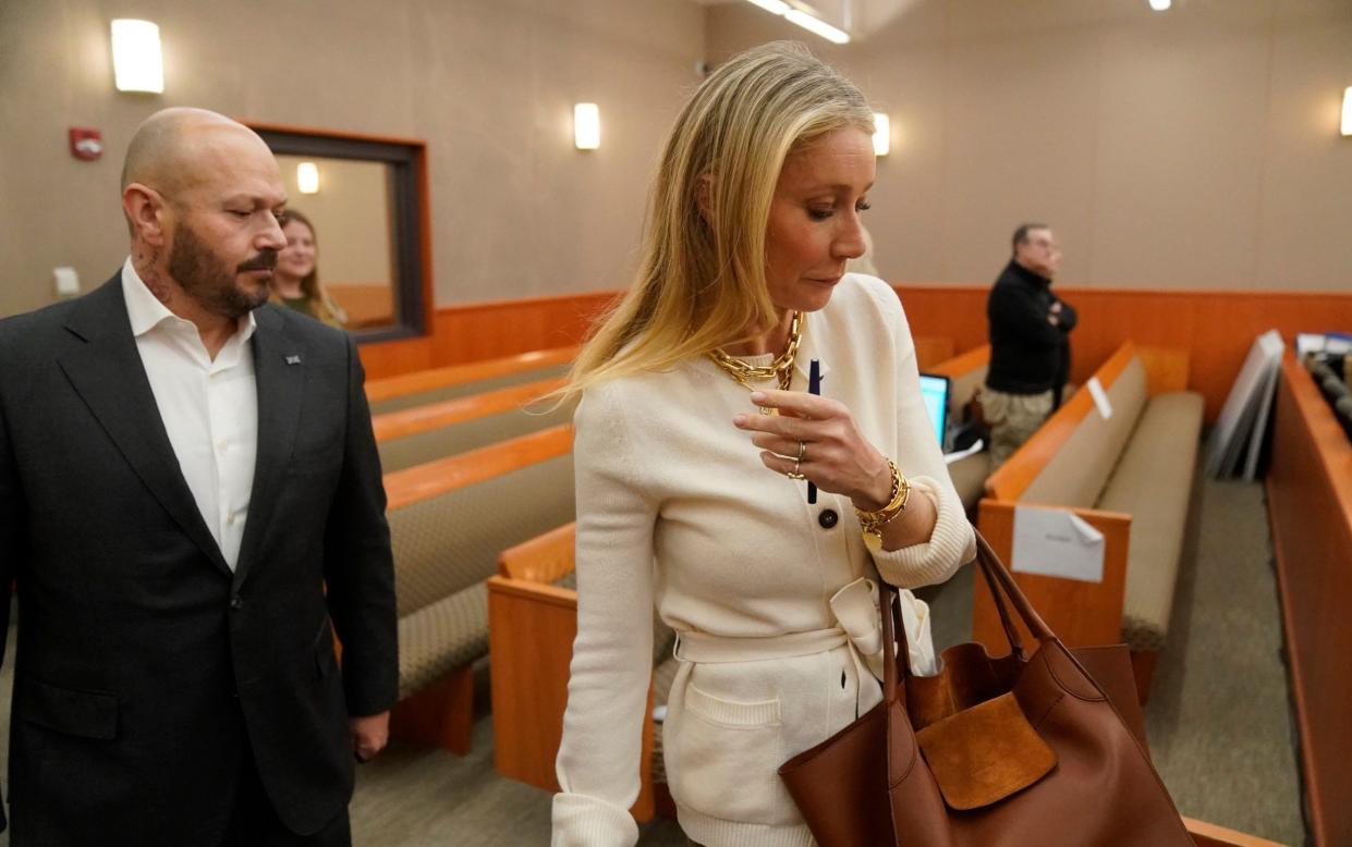 Gwyneth Paltrow was accused of crashing into a skier at Deer Valley Resort - AP/Rick Bowmer