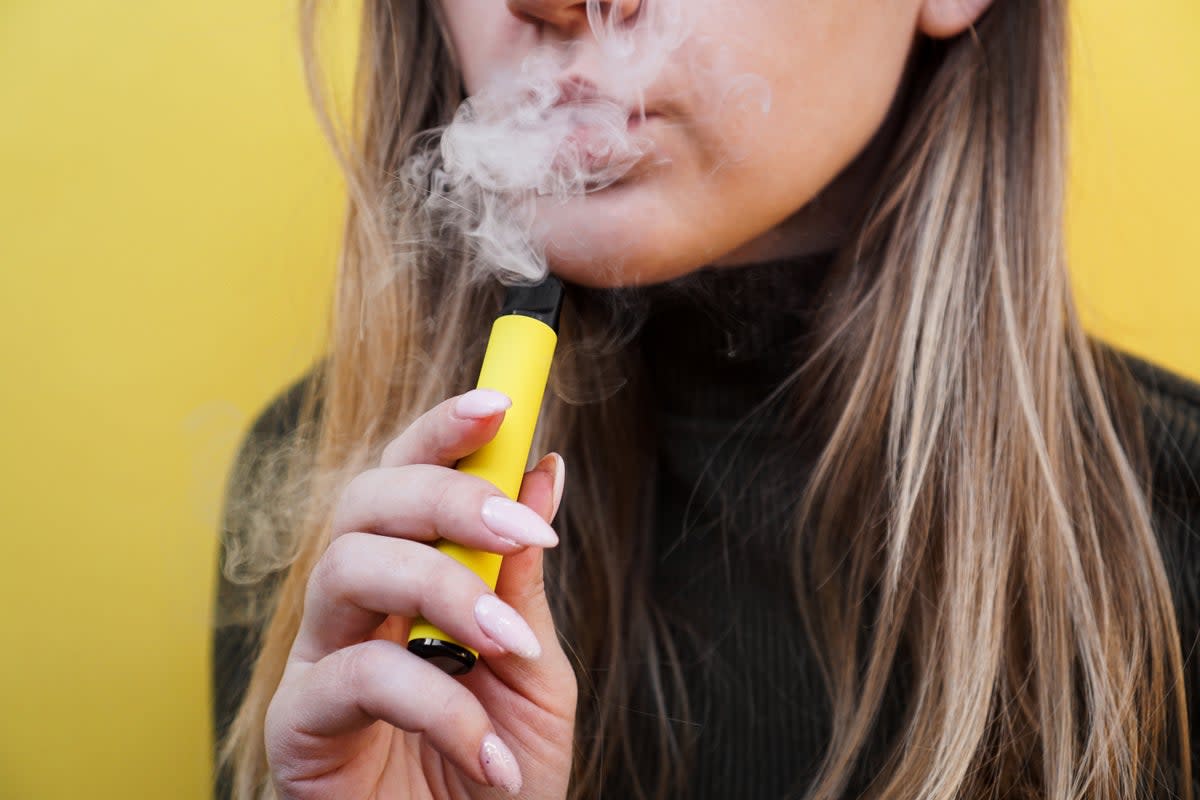 A study has found that vaping could impact women’s fertility (Shutterstock / Natali Brillianata)