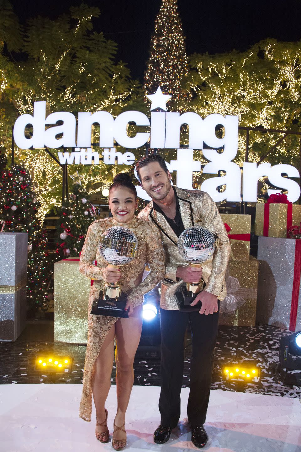 Laurie Hernandez & Valentin Chmerkovskiy