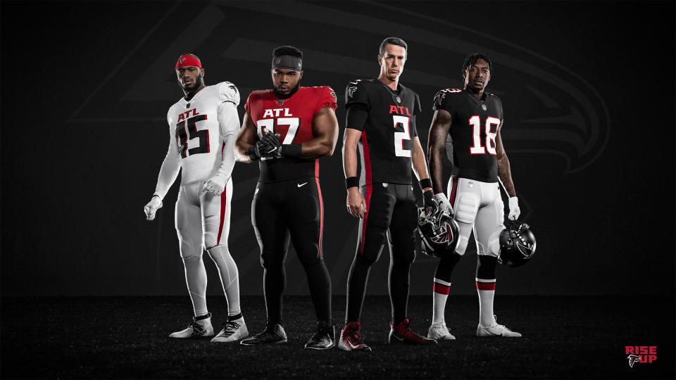 New units.  (Courtesy Atlanta Falcons)