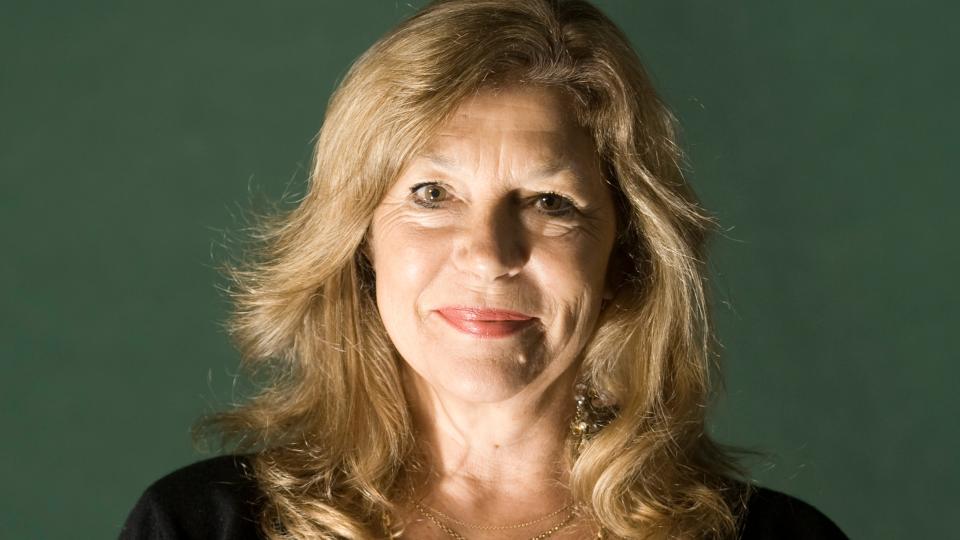 Carol Drinkwater pictured at the Edinburgh International Book Festival