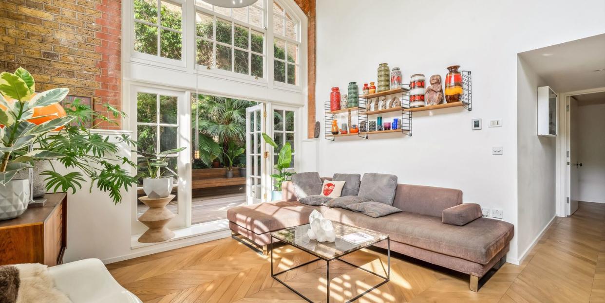 modern apartment set in a victorian school conversion for sale