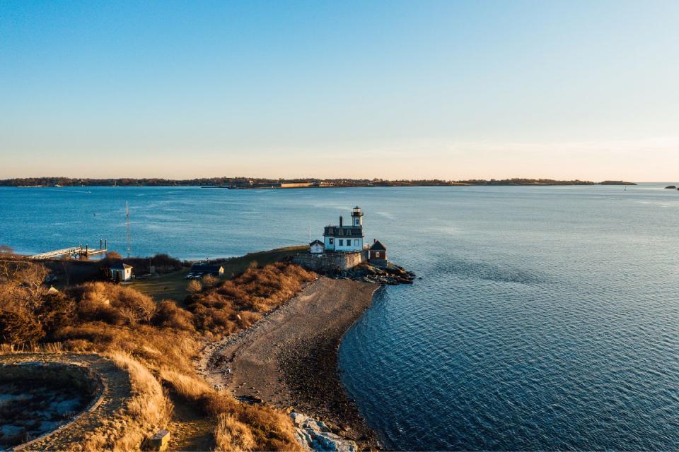 Sleep in a lighthouse.