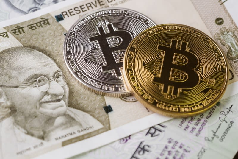 India's restrictive crypto trading squeeze is leading to significant premiums on  bitcoin price among local traders. | Source: Shutterstock