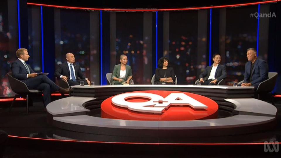 Stan Grant stepped down from hosting duties on QandA after being the subject of online abuse.