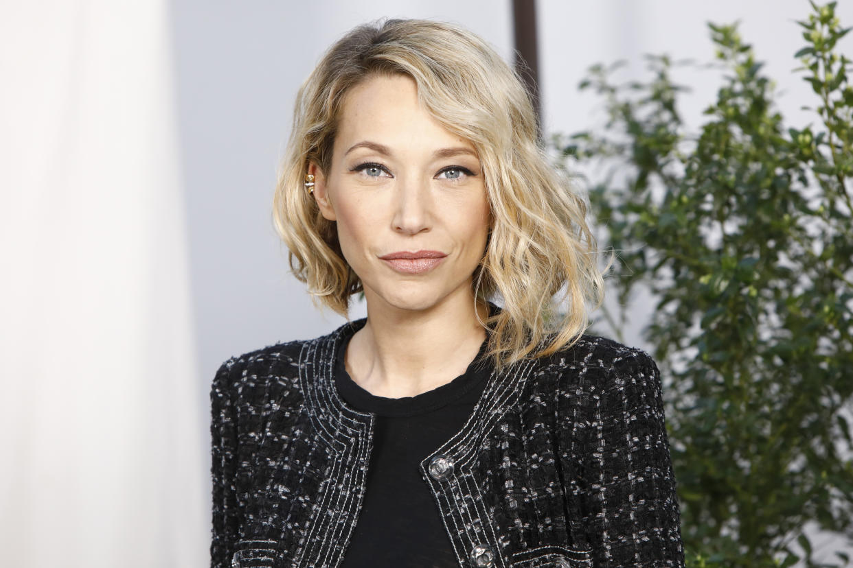 PARIS, FRANCE - JANUARY 21:  Laura Smet attends the Chanel Haute Couture Spring/Summer 2020 show as part of Paris Fashion Week  at Grand Palais on January 21, 2020 in Paris, France. (Photo by Julien M. Hekimian/Getty Images for Chanel)