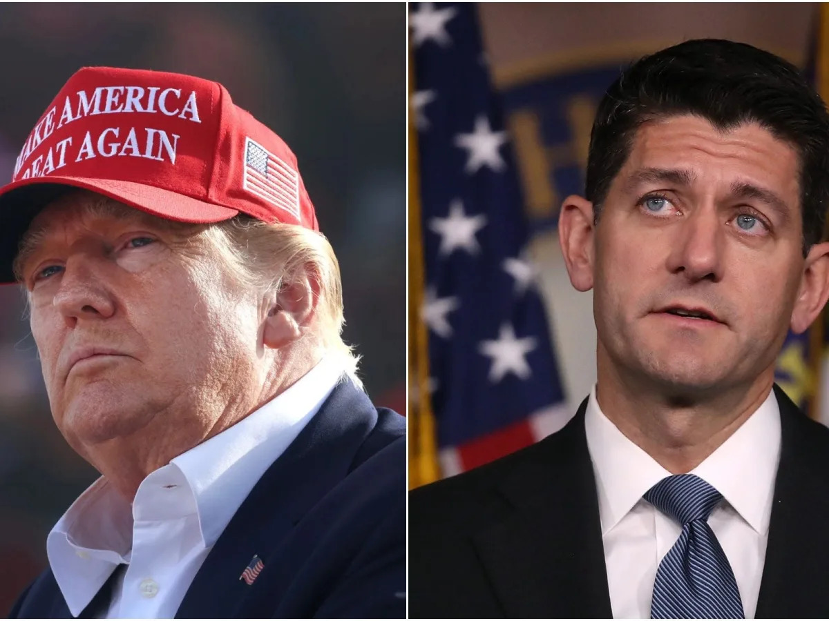 Trump calls Paul Ryan a 'pathetic loser' after the former Republican House Speak..