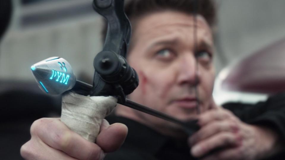 Jeremy Renner on Hawkeye