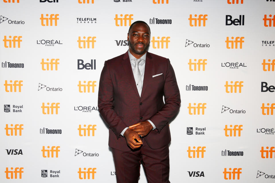 Adewale Akinnuoye-Agbaje attends the "Farming" premiere during the 2018 Toronto International Film Festival. (Photo by Suzi Pratt/Getty Images)