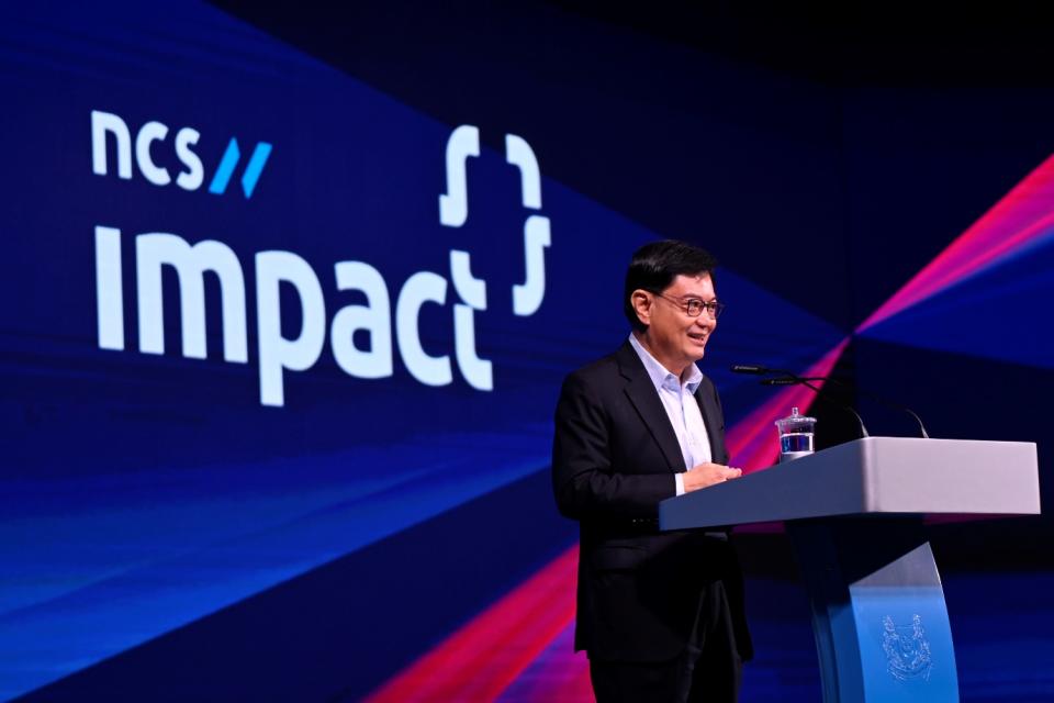 Deputy Prime Minister Heng Swee Keat spoke about reaping the full potential of AI to improve the lives of people and protect our planet, while implementing the right guard rails, and create conditions to innovate safely, responsibly, and for the common good at the NCS Impact forum 2024.