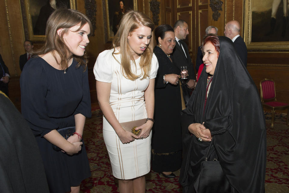 Queen Elizabeth II Accompanied By The Duke Of Edinburgh Holds A Lunch For Sovereign Monarchs