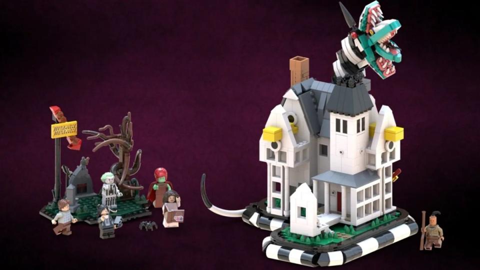 Potential Beetlejuice LEGO idea for the We Can Turn Back Time contest for LEGO Ideas.