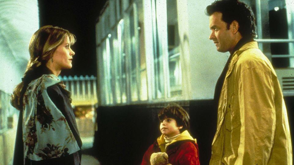 Meg Ryan, Ross Malinger and Tom Hanks in Sleepless in Seattle