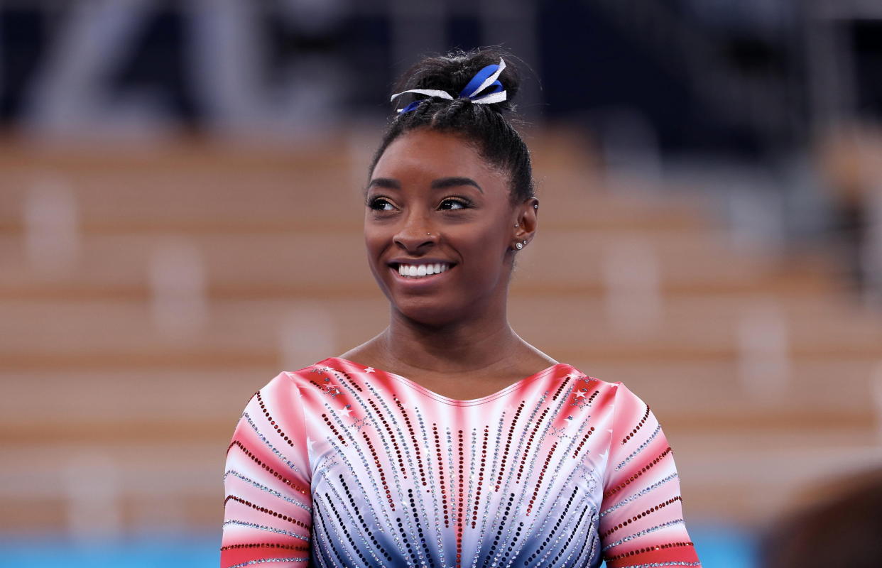 Simone Biles gets candid about her gymnastics career. (Photo: Getty Images)