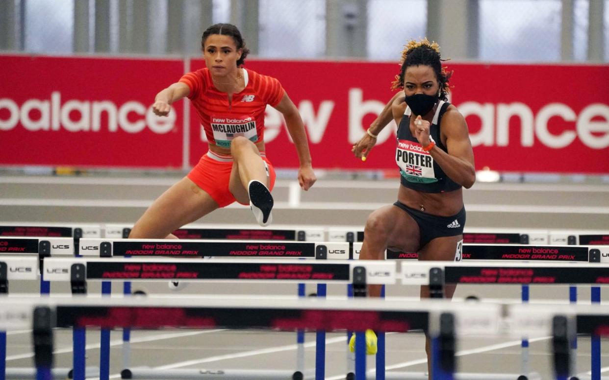 Tiffany Porter interview: Hurdling in a face mask, juggling two jobs and making her daughter proud - REUTERS