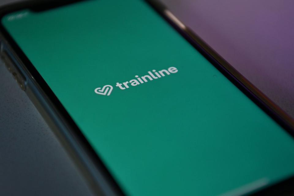 Trainline shares chugged to the top of the FTSE 250 this morning as the booking app hailed its success in mainland Europe (AFP via Getty Images)