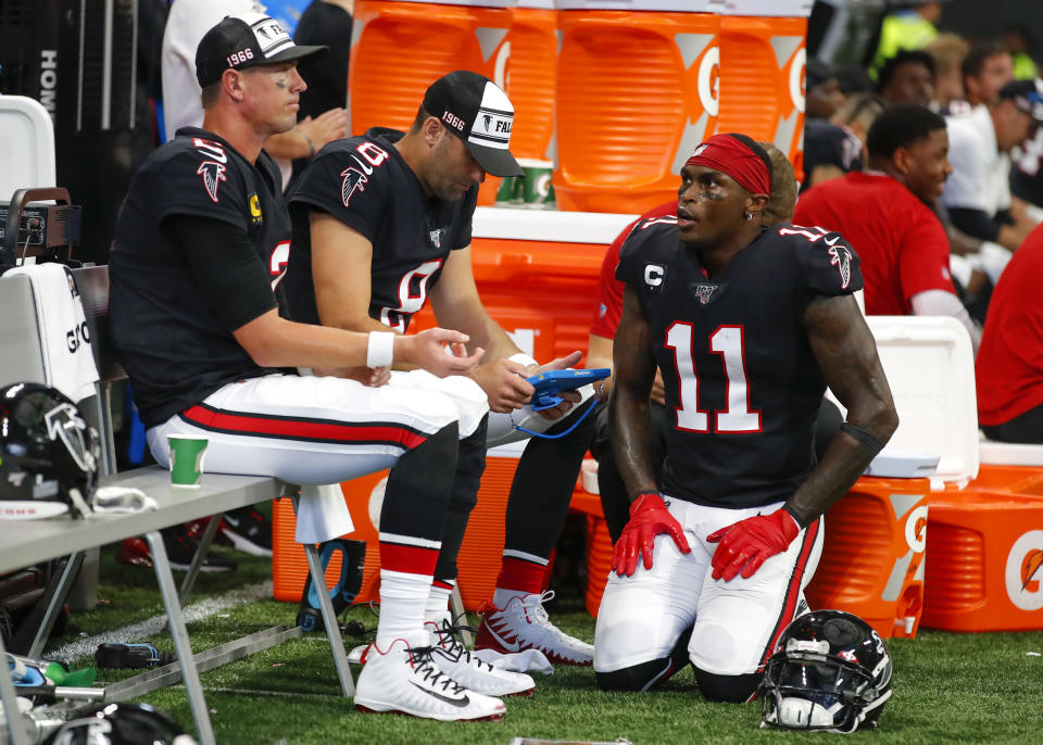 Not a great year in Atlanta. (Getty)