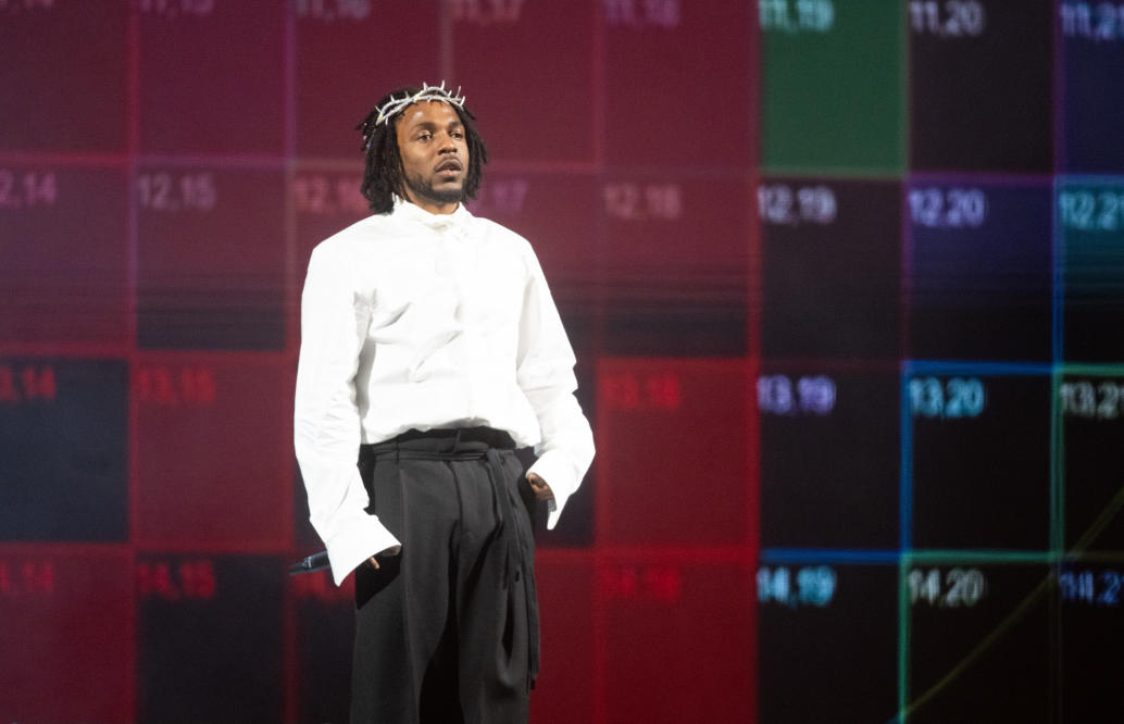 Tiffany and Co. outfitted Kendrick Lamar at the 2022 Super Bowl