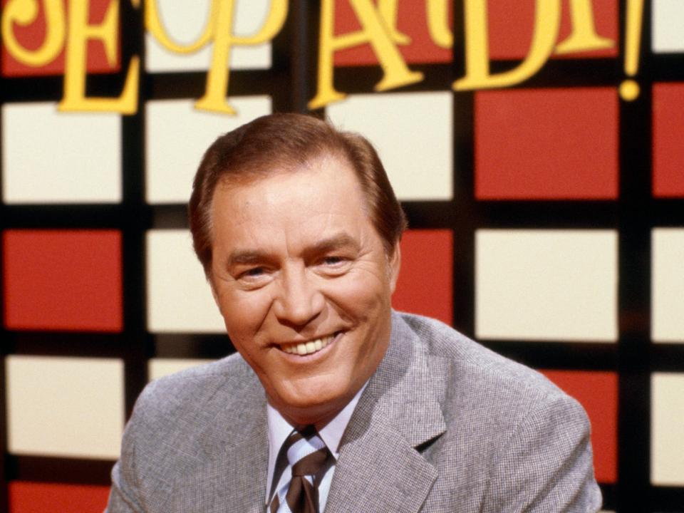 Art Fleming, the first host of "Jeopardy!"