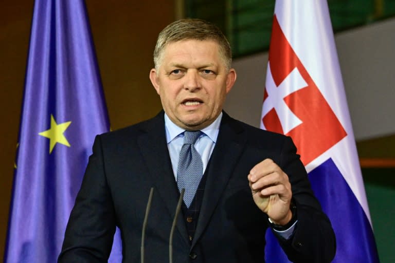 Fico, whose Smer-SD party won the general election last September, is a four-time prime minister and a political veteran (JOHN MACDOUGALL)