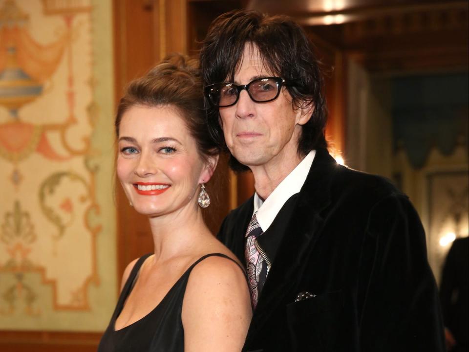 Paulina Porizkova reveals her reaction to learning she was cut out of former husband Ric Ocasek’s will (Getty)