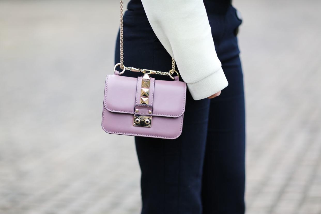 White, Street fashion, Bag, Pink, Shoulder, Purple, Lavender, Fashion, Handbag, Violet, 