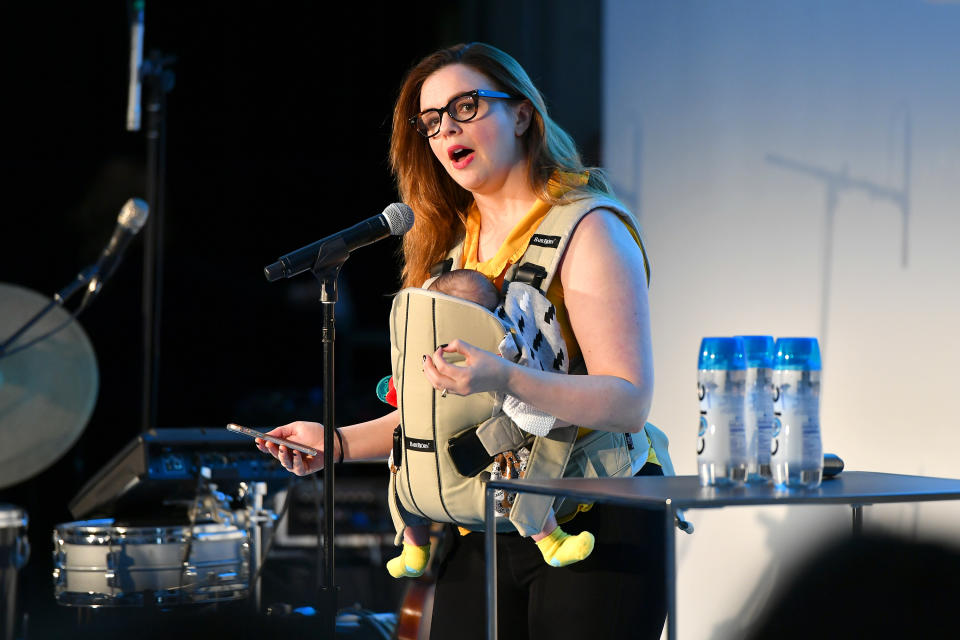 Amber Tamblyn during the 2017 Vulture Festival at Milk Studios on May 21, 2017, in New York City. (Photo: Dia Dipasupil/Getty Images for Vulture Festival)