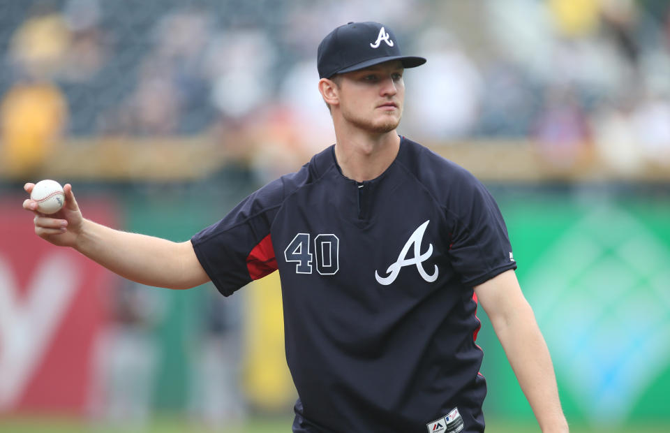 Braves pitcher Mike Soroka has had a stellar season at just 22 years old. (Charles LeClaire-USA TODAY Sports)