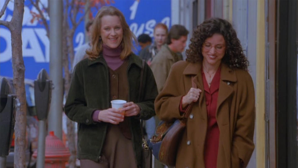 Elaine and Susan on seinfeld