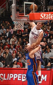 Blake Griffin's dunk over Knicks center Timofey Mozgov became a YouTube hit