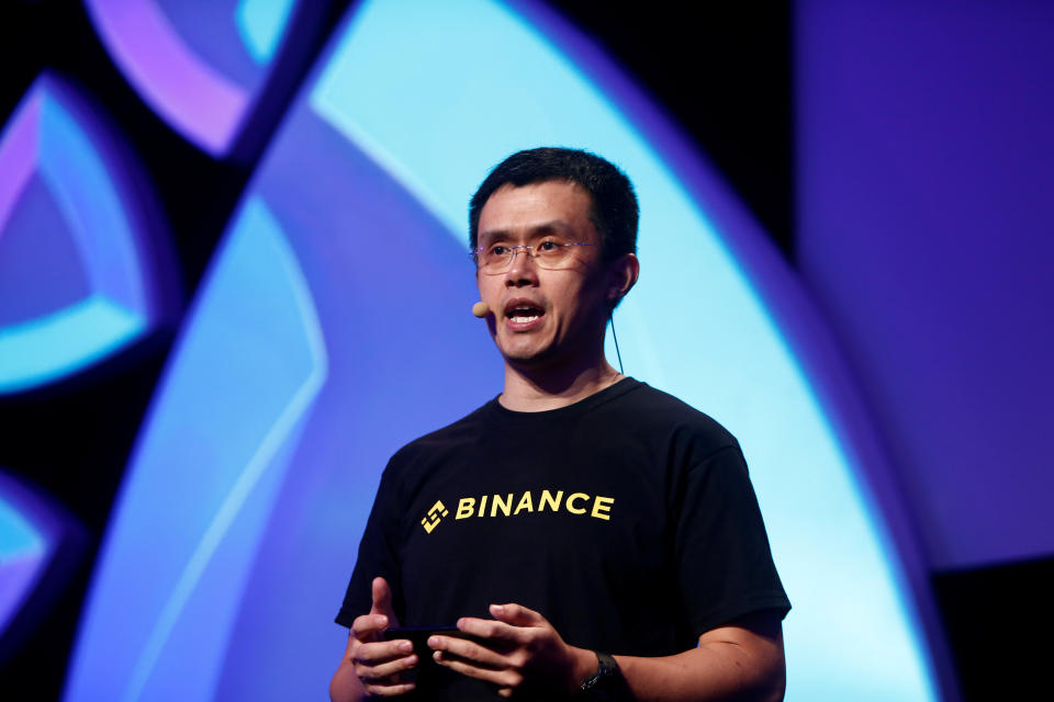 Changpeng Zhao, CEO of Binance, speaks at the Delta Summit, Malta's official Blockchain and Digital Innovation event promoting cryptocurrency, in St Julian's, Malta October 4, 2018. REUTERS/Darrin Zammit Lupi