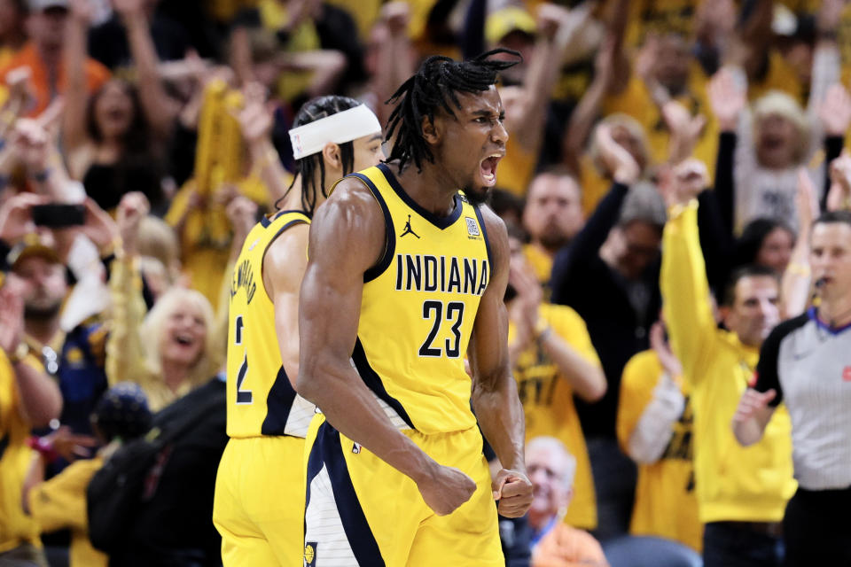 NBA playoffs Pacers outlast Knicks, 111106, for crucial Game 3 win